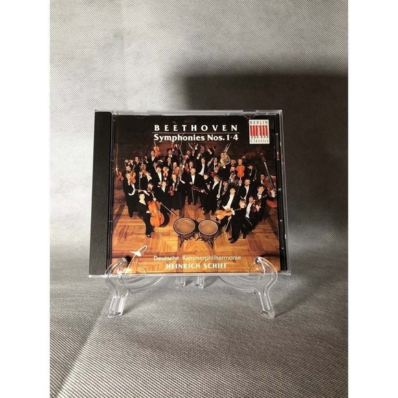 Rare! CD Beethoven, Schiff, German Chamber Philharmonic - Symphonies 1 & 4 - Picture 1 of 2